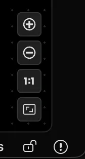Zoom control bar