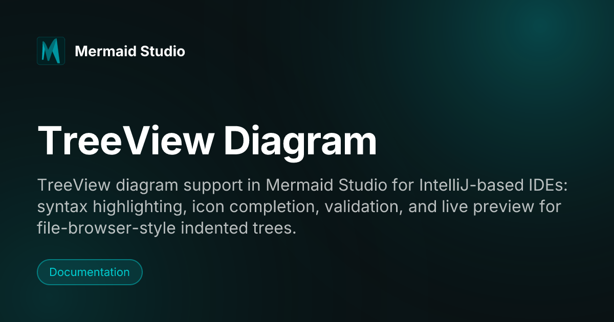 TreeView Diagram | Mermaid Studio