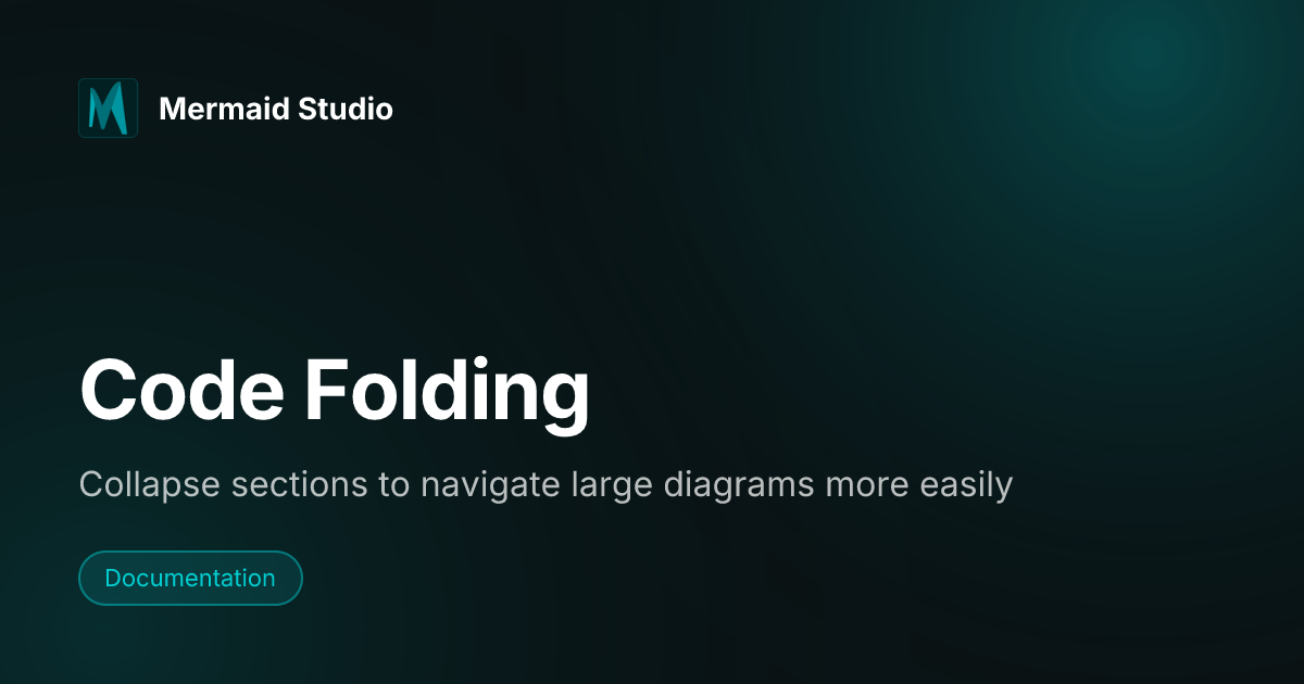 Code Folding | Mermaid Studio