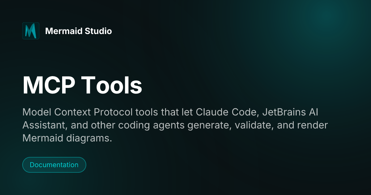 MCP Tools | Mermaid Studio
